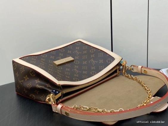 Official oldcobbler VUITTON LOUIS DAUPHINE-28*20*11CM 0807